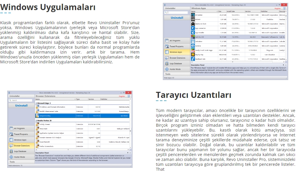 W10 Program Kaldırma 1