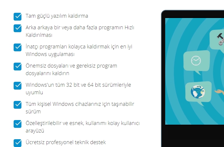 W10 Program Kaldırma