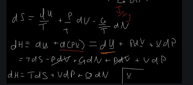 termodinamik matematik