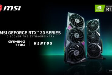 MSI, RTX 3000 serisi modelleri