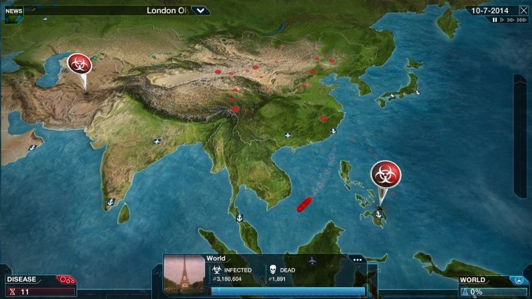 Plague Inc. oyunu tersine döndüyor