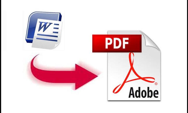 Word dosyasini PDF olarak kaydetme 2