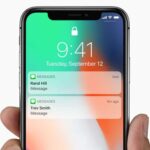 iphone x lock screen notificatio