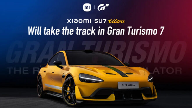 Xiaomi SU7 Ultra, Gran Turismo 7’de Pistlere Çıkıyor 91 Xiaomi x GT Announcement Poster Horizontal copy 660x371 1