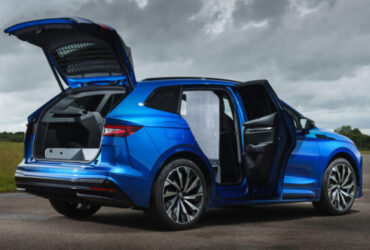 skoda enyaq cargo rear quarter static doors open copy 660x371 1
