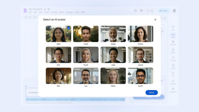 Google Vids için yeni özellikler ve herkese açık sürüm duyuruldu 91 Copy of AI Avatars 1920x1080 1 660x371 1