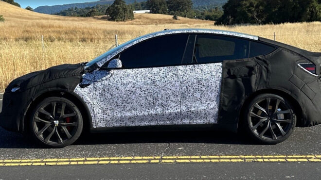 Yeni Tesla Model Y Performance için testler aktif olarak sürüyor 91 yeni tesla model y performance icin testler aktif olarak suruyor222 660x371 1