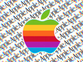 Apple Computer Logo rainbow.svg 660x371 1