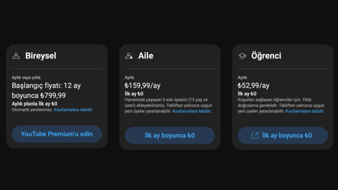 Bazı YouTube Premium Aile paketi abonelerine, “Aynı adreste değilsiniz, hesabınız dondurulacak.” uyarısı gitmeye başladı 91 Ekran Resmi 2025 09 03 17.37.21 660x371 1