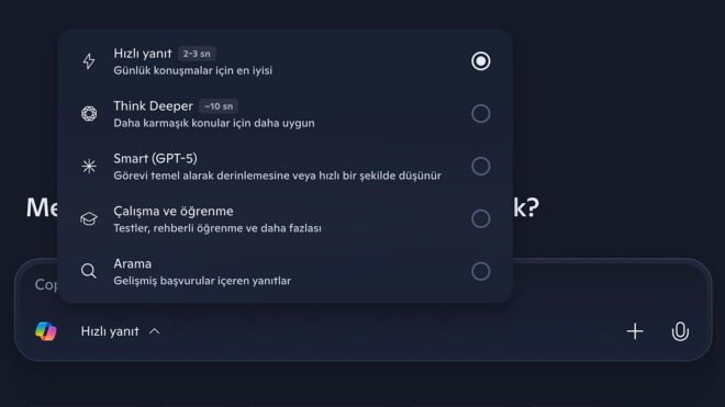 Copilot için hazırlanan “Çalışma ve Öğrenme” modu küresel olarak kullanıma sunuldu 91 Ekran Resmi 2025 10 02 19.48.03 660x371 1
