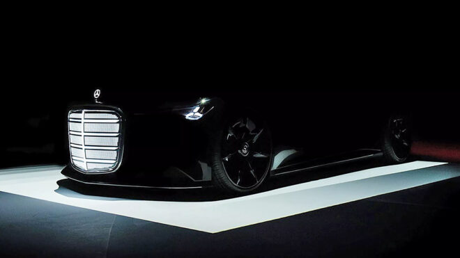 Mercedes-Benz yakında devasa boyutta bir aydınlatmalı panjura sahip konsept otomobil tanıtacak 91 Mercedes Coupe Teaser 1a 660x371 1