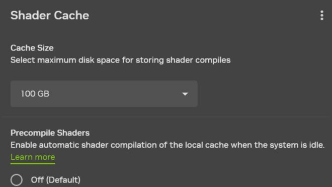 Nvidia uygulamasına faydalı bir “Shader Cache” özelliği geldi 91 2026 03 31 19 56 24 3Yoq4 660x371 1